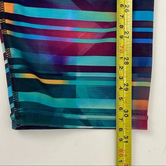ATHLETA Women’s Sonar Capri Active Leggings colorful M - Picture 15 of 15